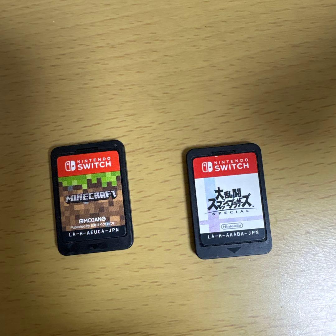 Switch 本体とプロコントローラー 本体内にあつ森とスプラ3 カセット付き