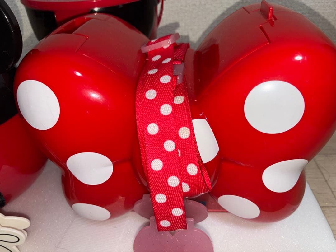 ☆中古品☆ ポップコーンバケット ディズニー ミニー　ミッキー　3点セット