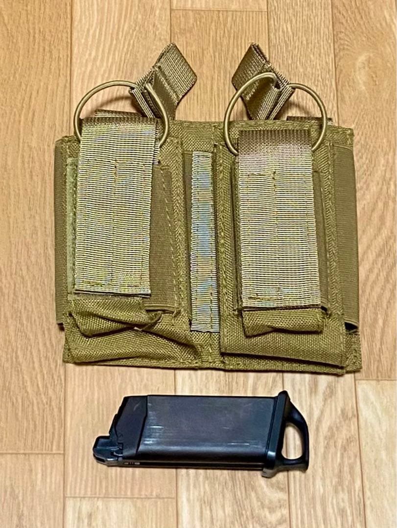 美品M4 / M16系 ハンドガン用マガジンポーチ付 ★東京マルイ グロック26