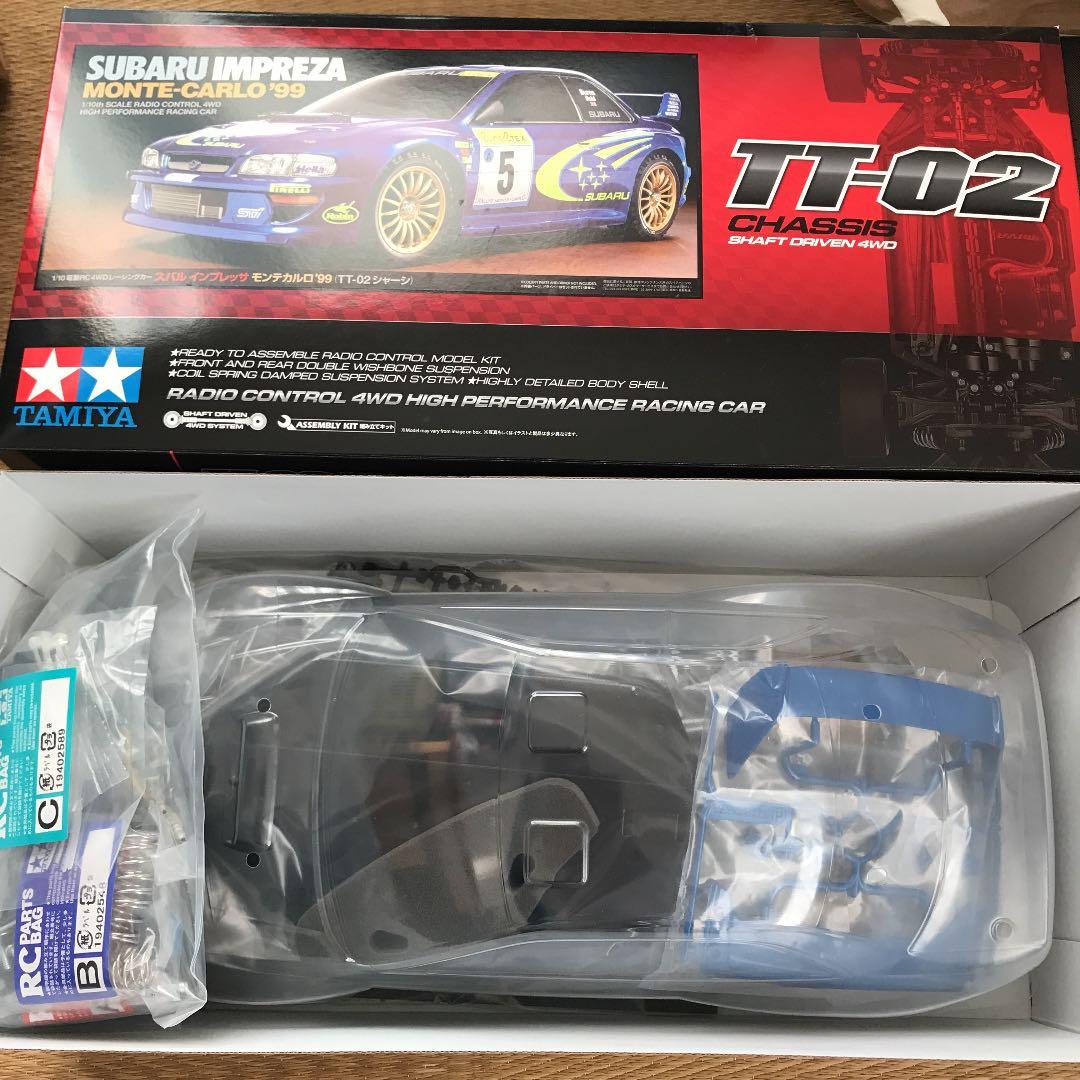 タミヤRC スバルインプレッサ  TT-02 セット　⭐︎送料込み