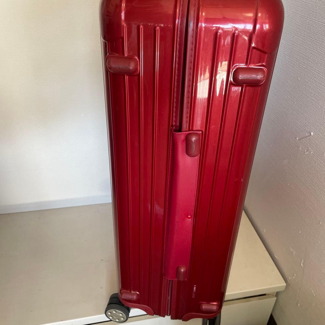 保証書付き RIMOWA サルサデラックス 104L レッド チェックインL以上