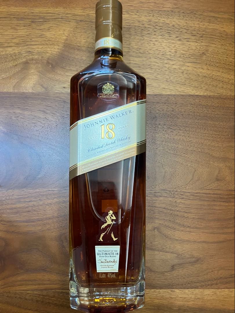 ジョニーウォーカー 18年 トラベルリテール 1L