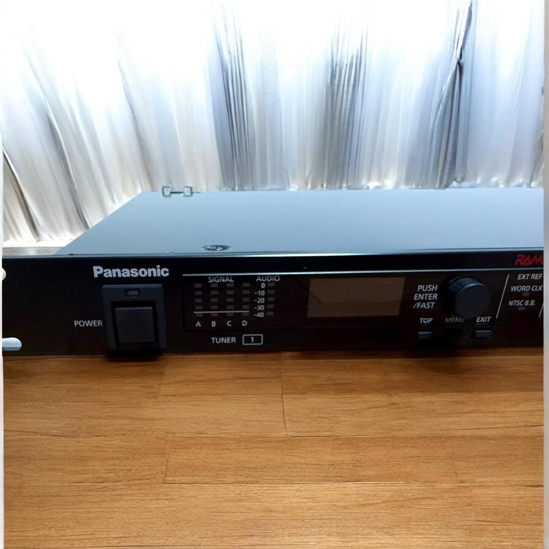 ☆希少品 美品 パナソニック WX-DR120 デジタルワイヤレス受信機 据置型