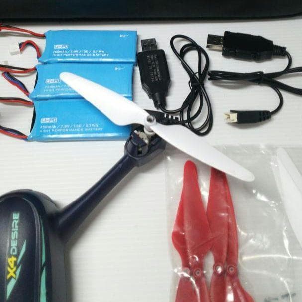 ドローン HUBSAN H216A (GPS、備品付き)