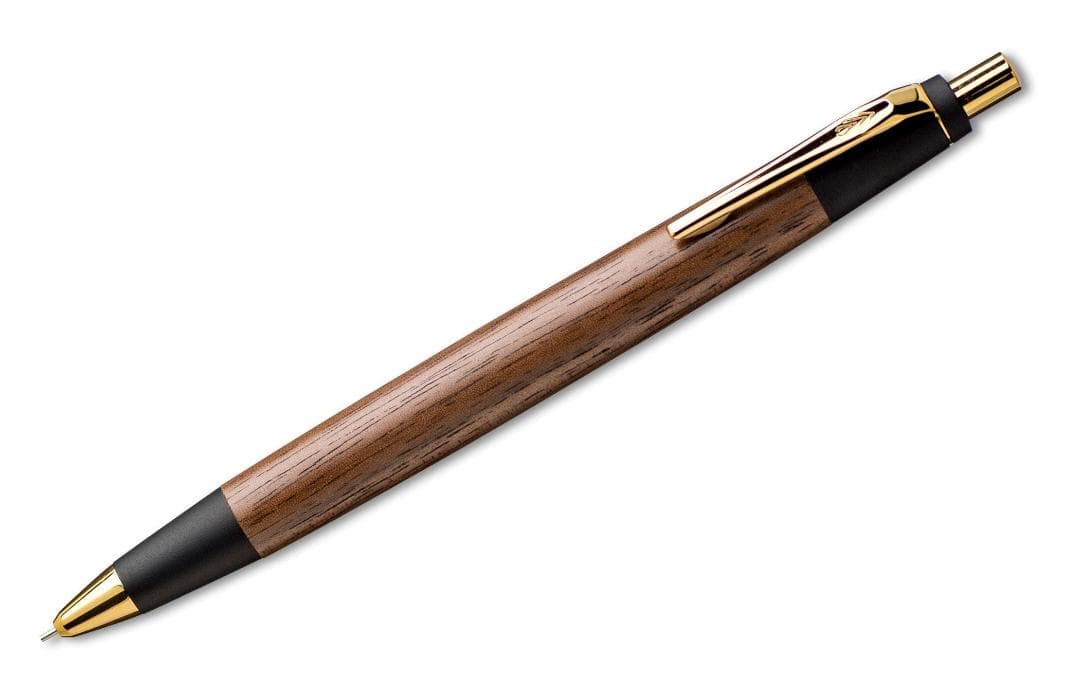 【11/3まで限定価格】野原工芸 新型シャープペンシル 胡桃 ツバメノート付き