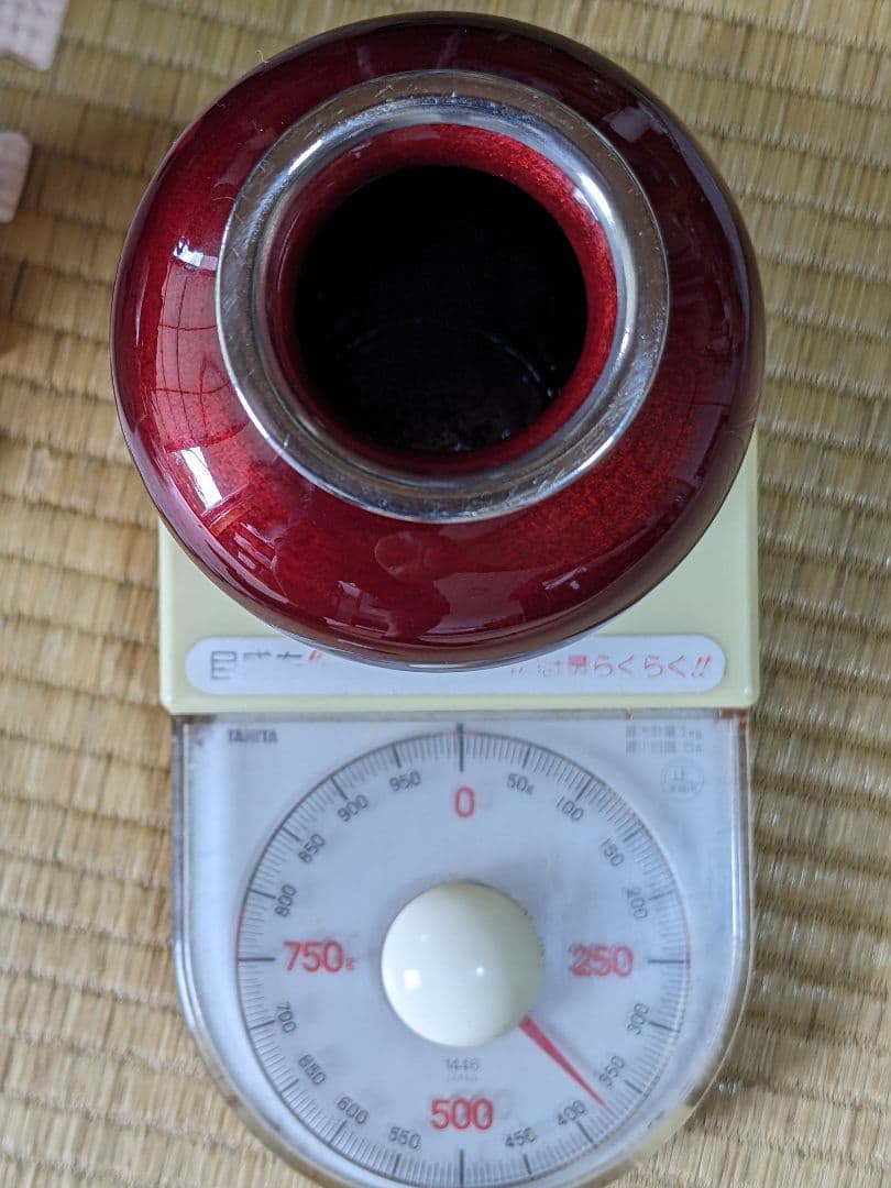 ♦七宝焼 花瓶 純金入 赤透け ゴルファー図文 瓶 花瓶 伝統工芸 骨董品