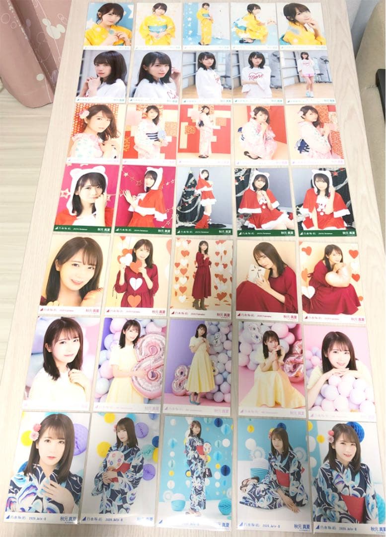 乃木坂46 生写真 秋元真夏 42コンプ