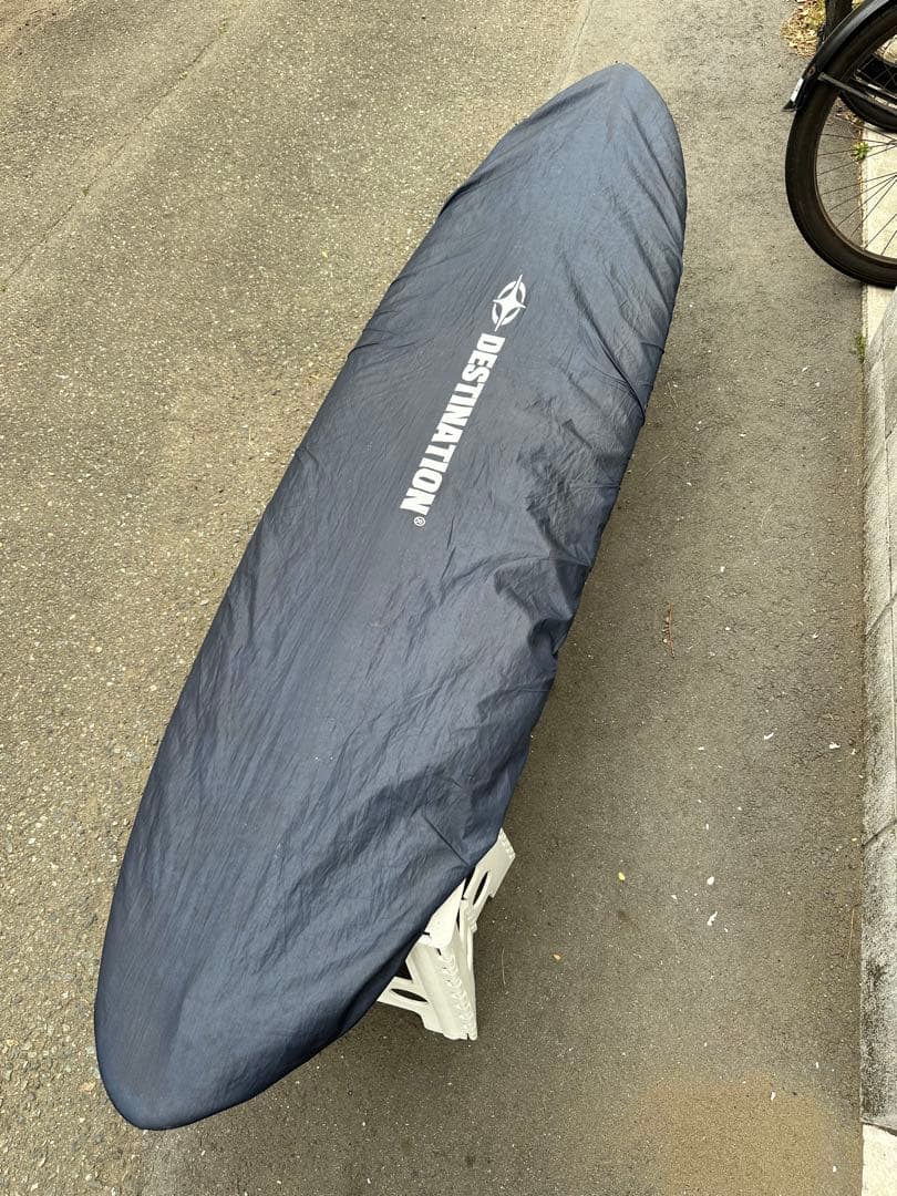 CI Mid 7’2\"専用フィン、ケース付き　配送OK 湘南エリア手渡しも可能