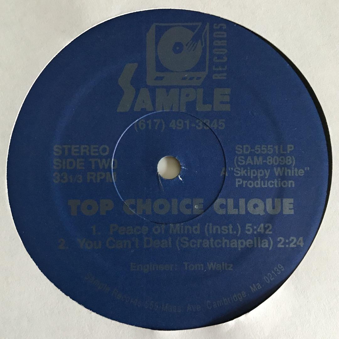 Top Choice Clique - Peace Of Mind 激レアミドル