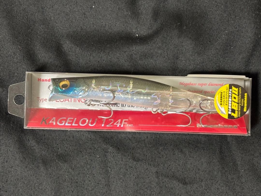【新品】KAGELLOU 124F ★別注カラー カゲロウ124f ルアーセット