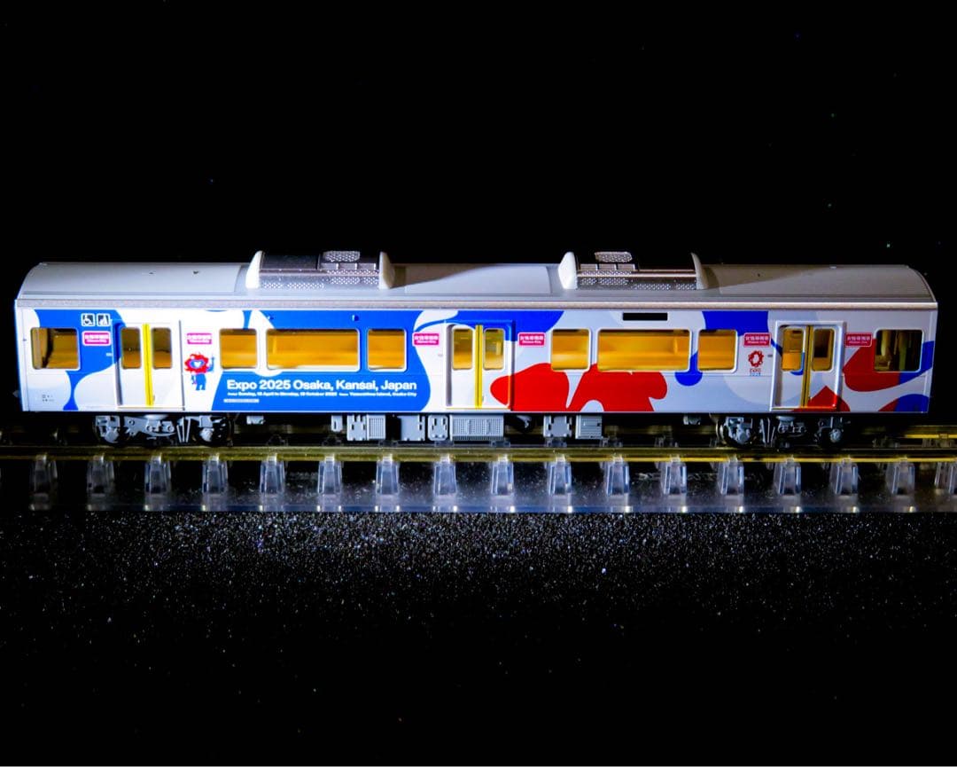 KATO 323系 室内灯付 <大阪・関西万博ラッピング列車>【新品,未使用品】