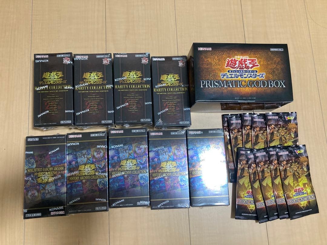 遊戯王　引退品　280枚程度　未開封box　スリーブ　まとめ売り