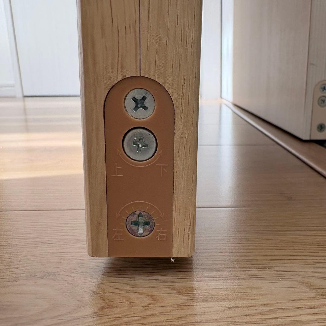 *木製ドア パネル 猫用出入り口付き DIY素材　ペット用出入口付きドア