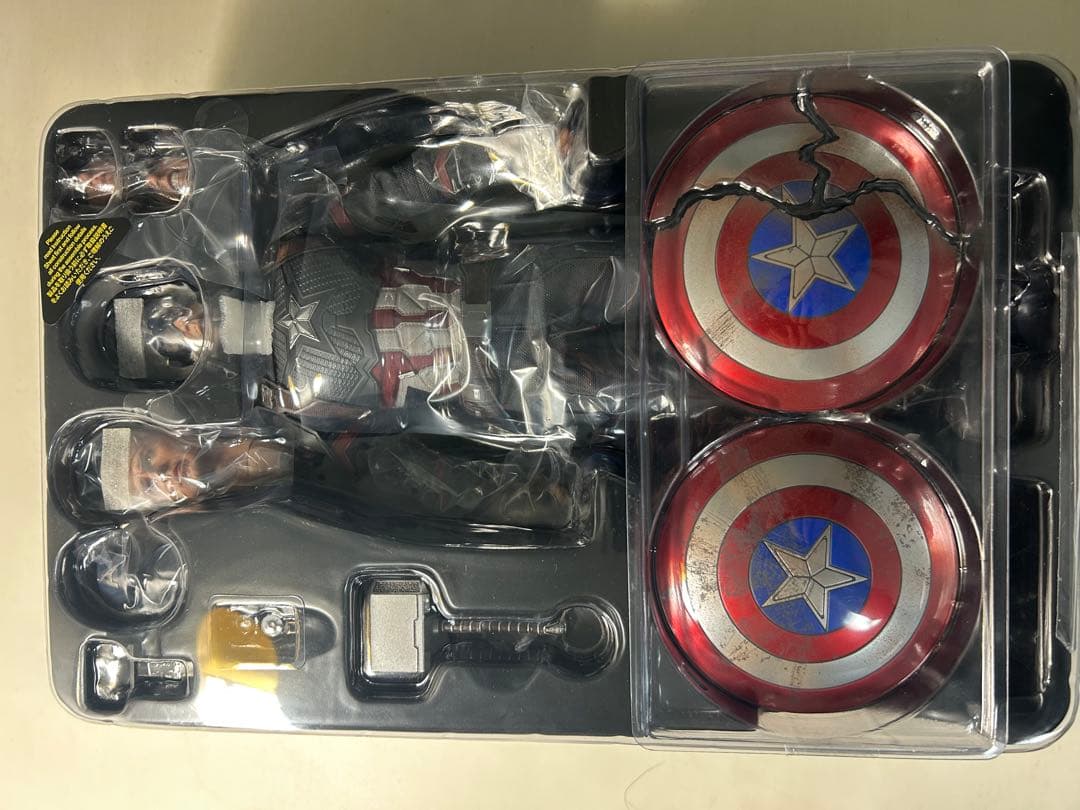 【付属品完備】ホットトイズ キャプテン・アメリカ アベンジャーズ/エンドゲーム