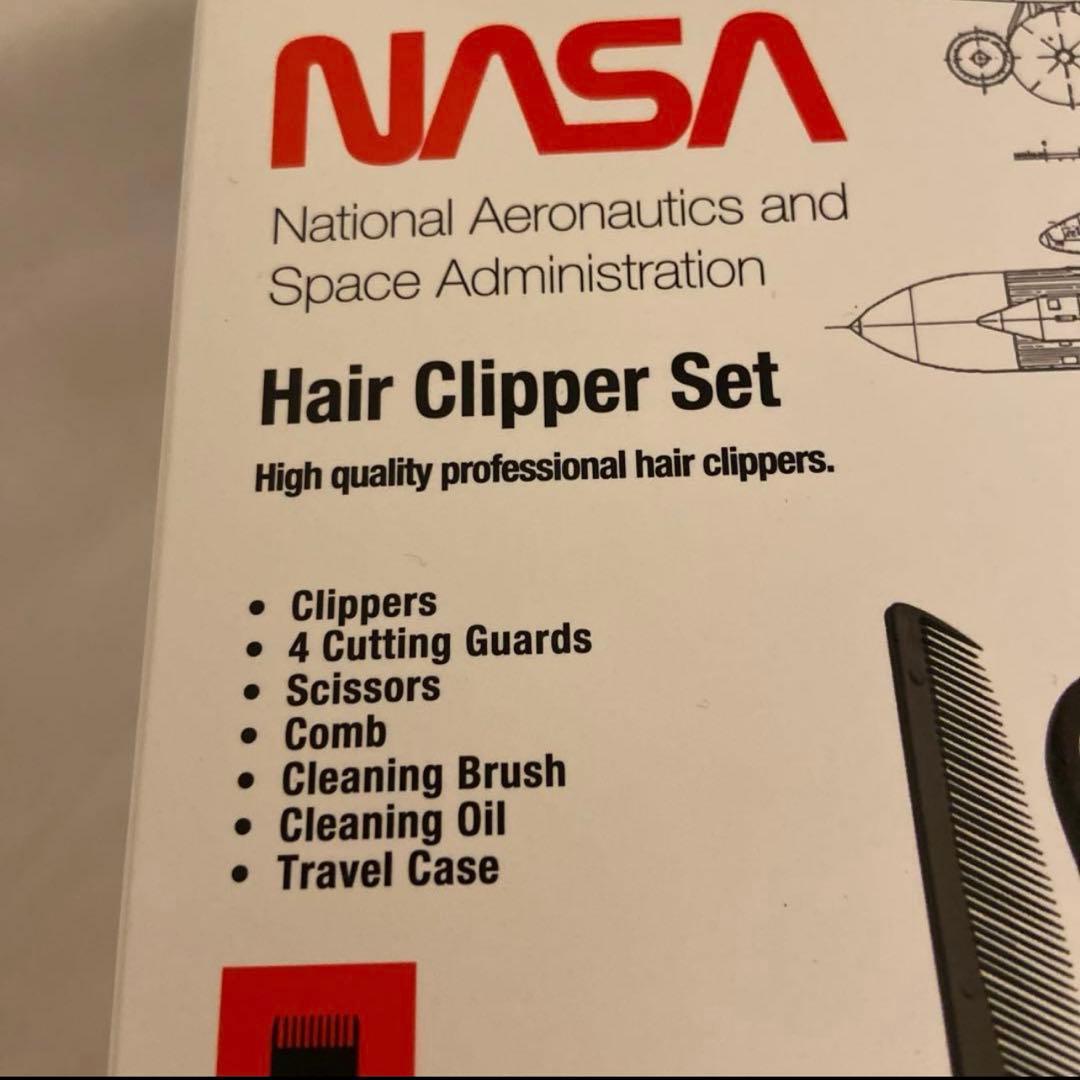 アメリカ宇宙軍/NASA 公式　宇宙軍用バリカン　ヘアクリッパーセット 10点