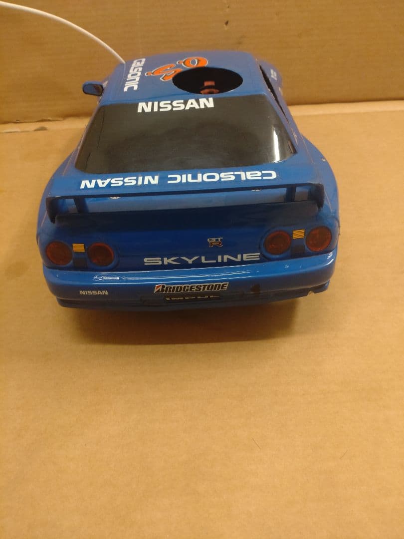 ラジコン　京商 1/10スカイライン カルソニック　エンジンカー