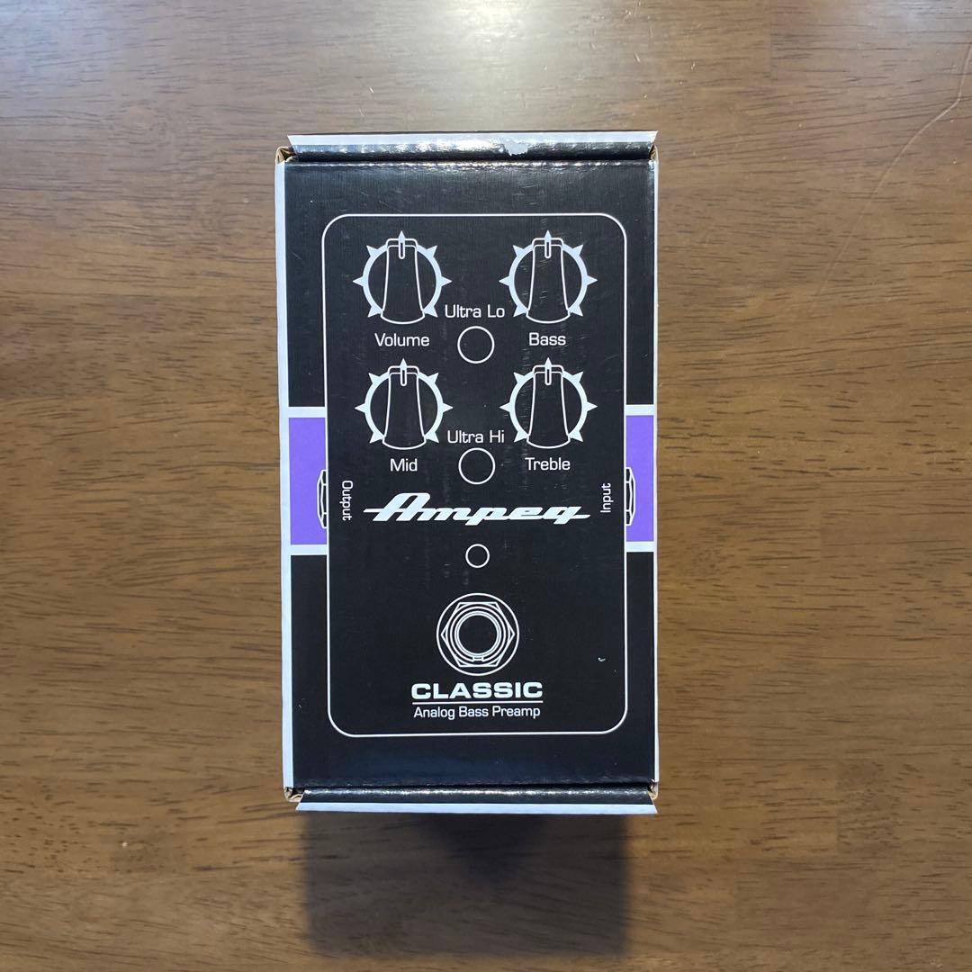 ベース Ampeg Classic Analog Bass Preamp