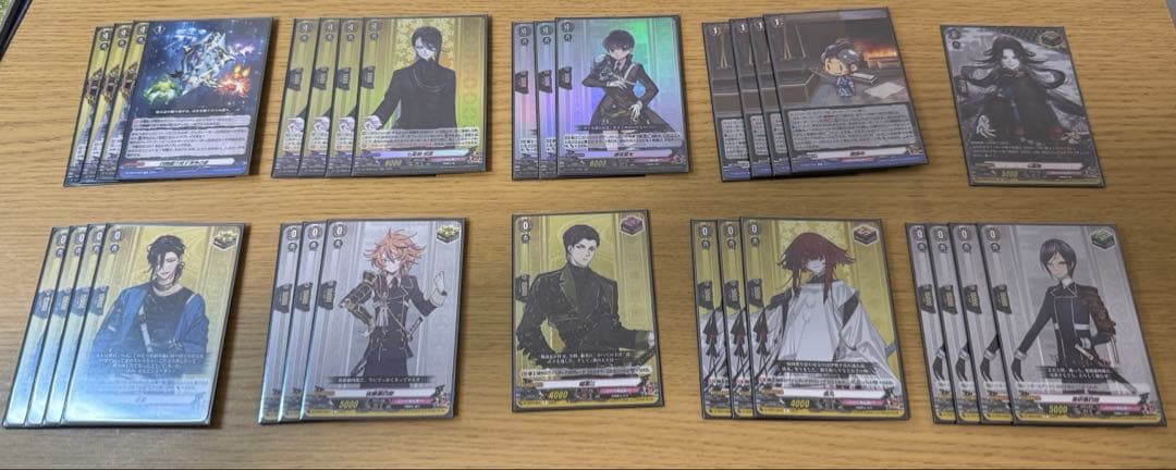 ヴァンガード 刀剣乱舞　三日月宗近デッキ＋パーツ