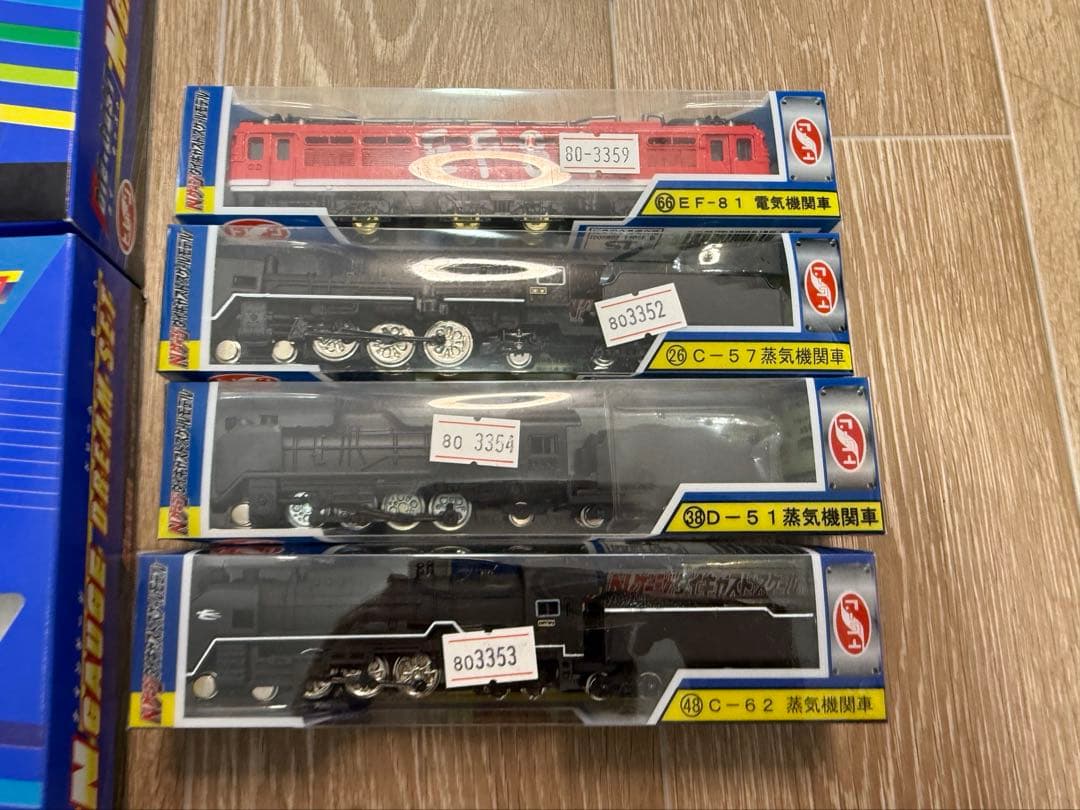 Nゲージ ダイキャスト まとめ売り ドリームセット JR東日本限定＋機関車4両