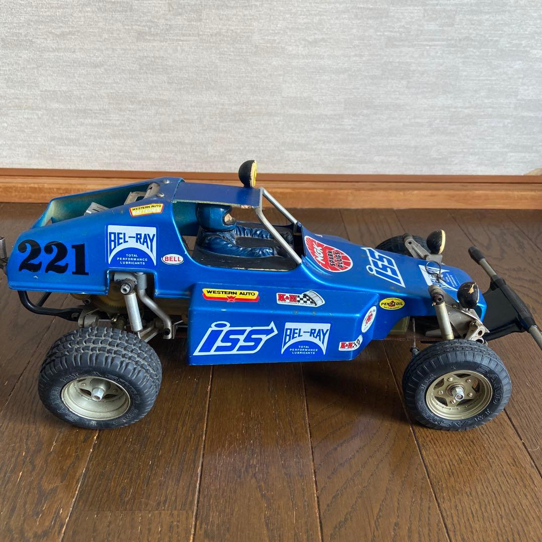 【ジャンク品】タミヤ 1/10スケール 昭和ビンテージバギー バギーチャンプ