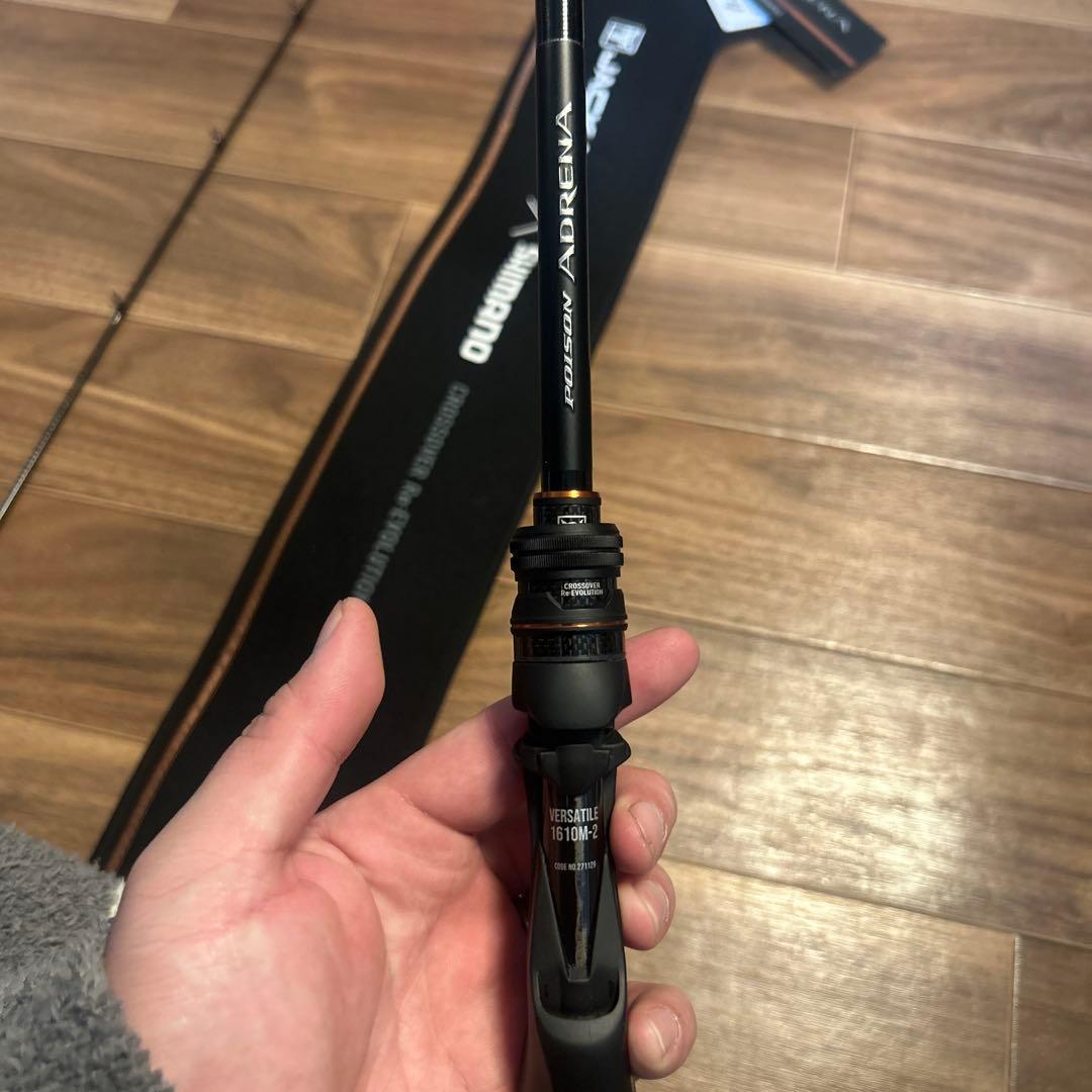 ロッド JACKALL X SHIMANO 24POISONADRENA 1610M-2