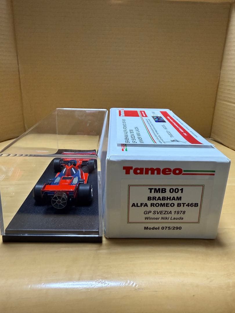 1/43 F1 TAMEOブラバムBT46B ファンカー　290台限定品