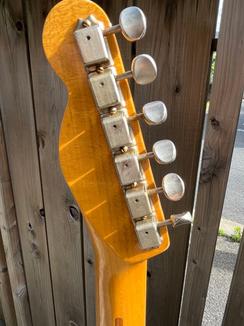 ギター warmoth jazz caster relic fender