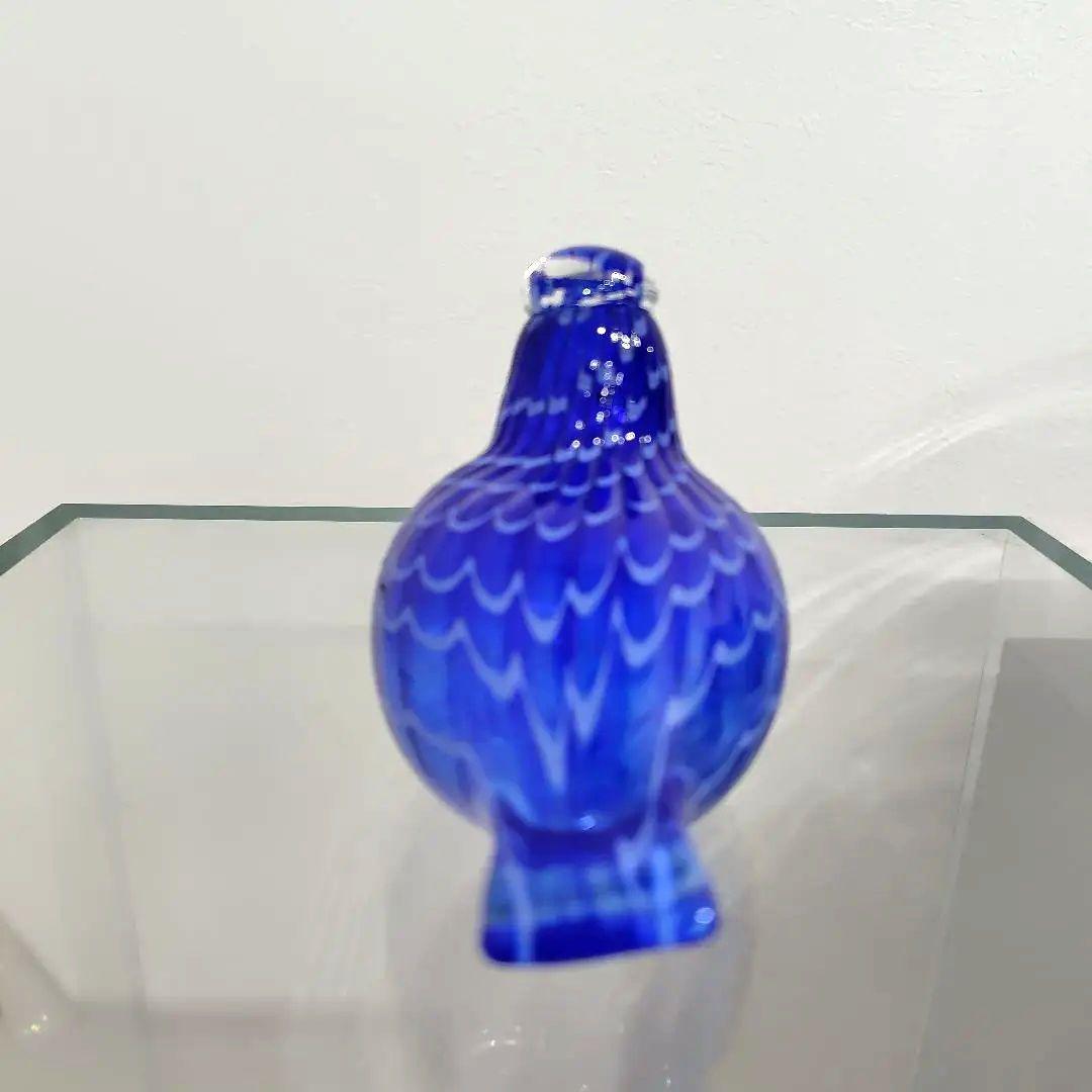 イッタラ　オイバトイッカ　バード　oiva toikka　Blue Bird