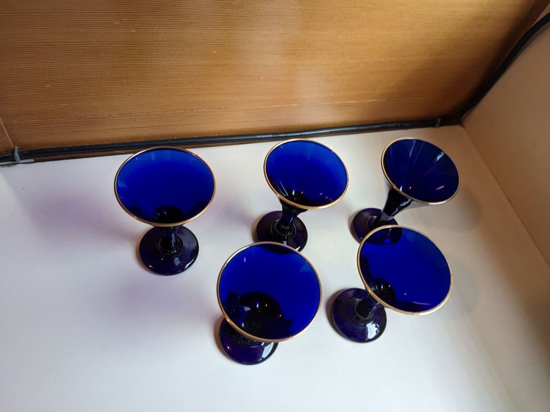 アンティーク　小さな酒器　長崎ビードロ
