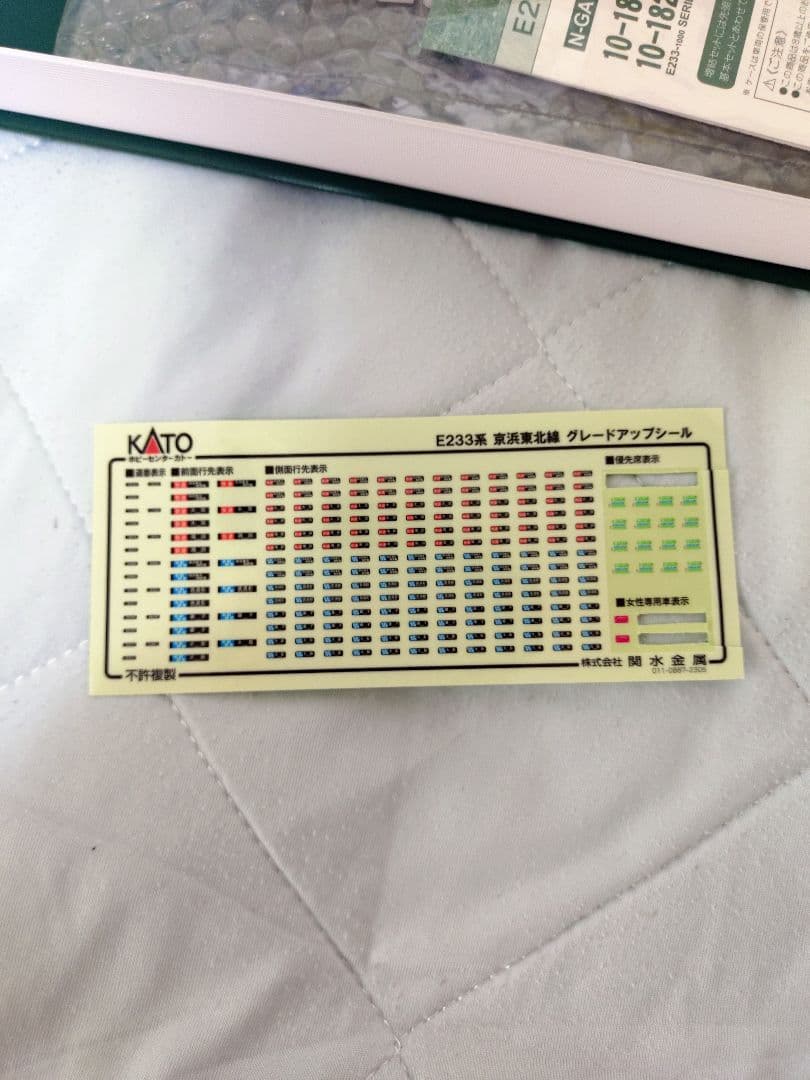 Nゲージ　KATO　E233系　京浜東北線　10両セット