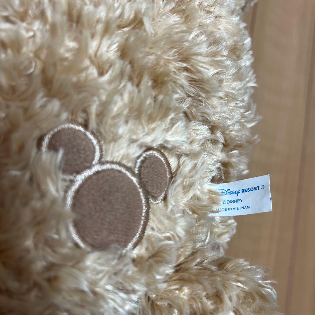 ダッフィー　ぬいぐるみ　初期　白タグ　ビーズ　ディズニーシー　disney