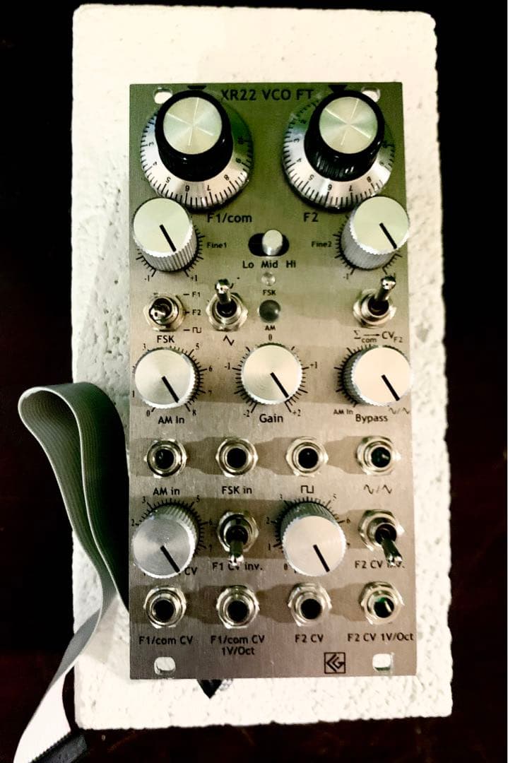 モジュラーシンセ/ユーロラックCG-Products XR22 VCO FT