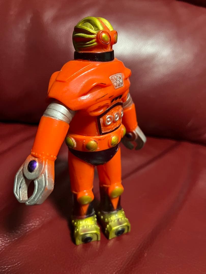 【当時物】ブルマァク　冒険ロックバット　ブレイザー　ソフビ　フィギュア