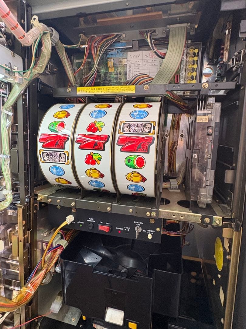 4号機 パチスロだよ 黄門ちゃま 実機 スロット オリンピア 平和 不要機