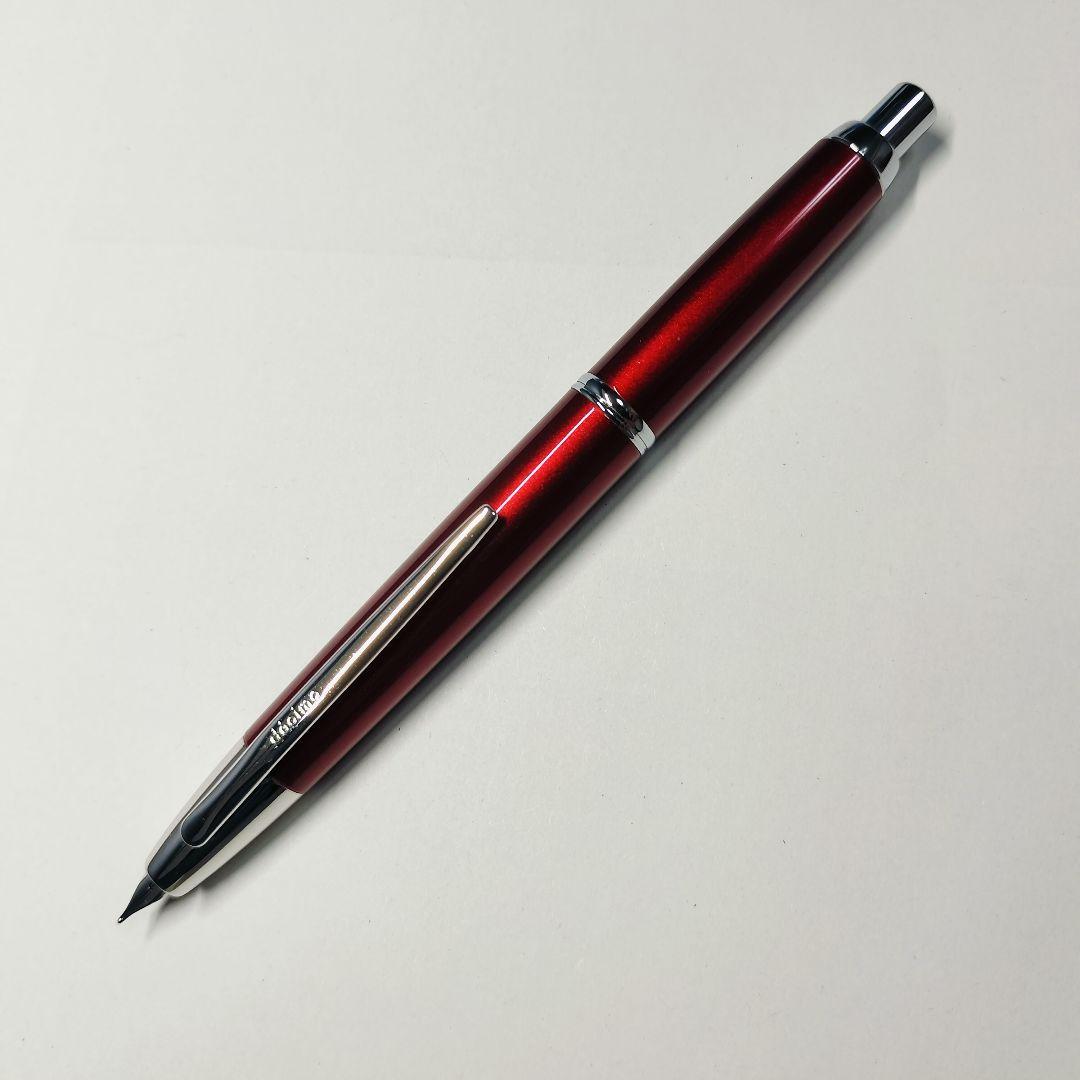 キャップレス デシモ レッド M (中字) PILOT