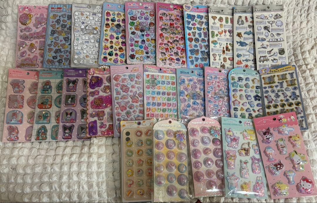 【正規品】ボンボンドロップシール•うるちゅるシール等大量まとめ売り