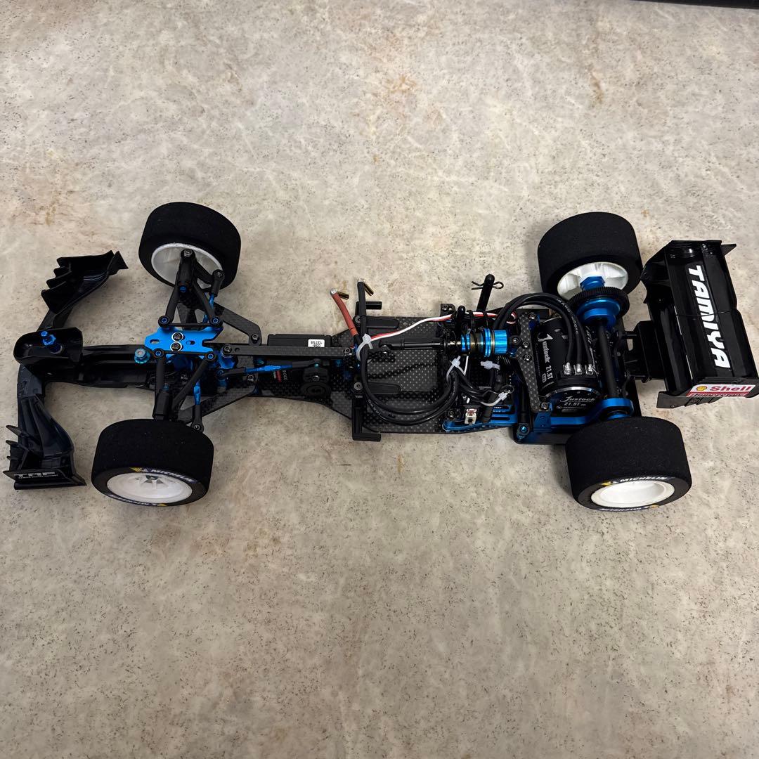タミヤ TRF104 2WD フォーミュラ シャーシ(組立済みメカ無し)