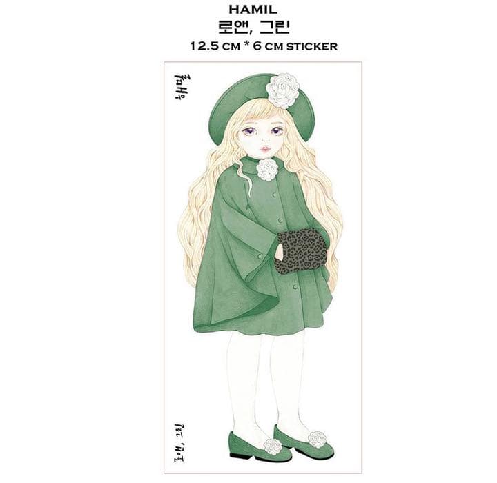 No.16【送料別】hamil ハミル ステッカー 9枚セット