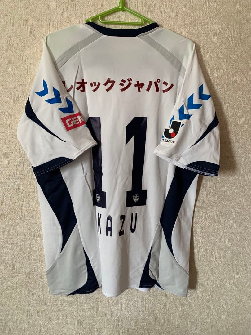 三浦知良選手 横浜FCオーセンティックユニフォーム KAZU