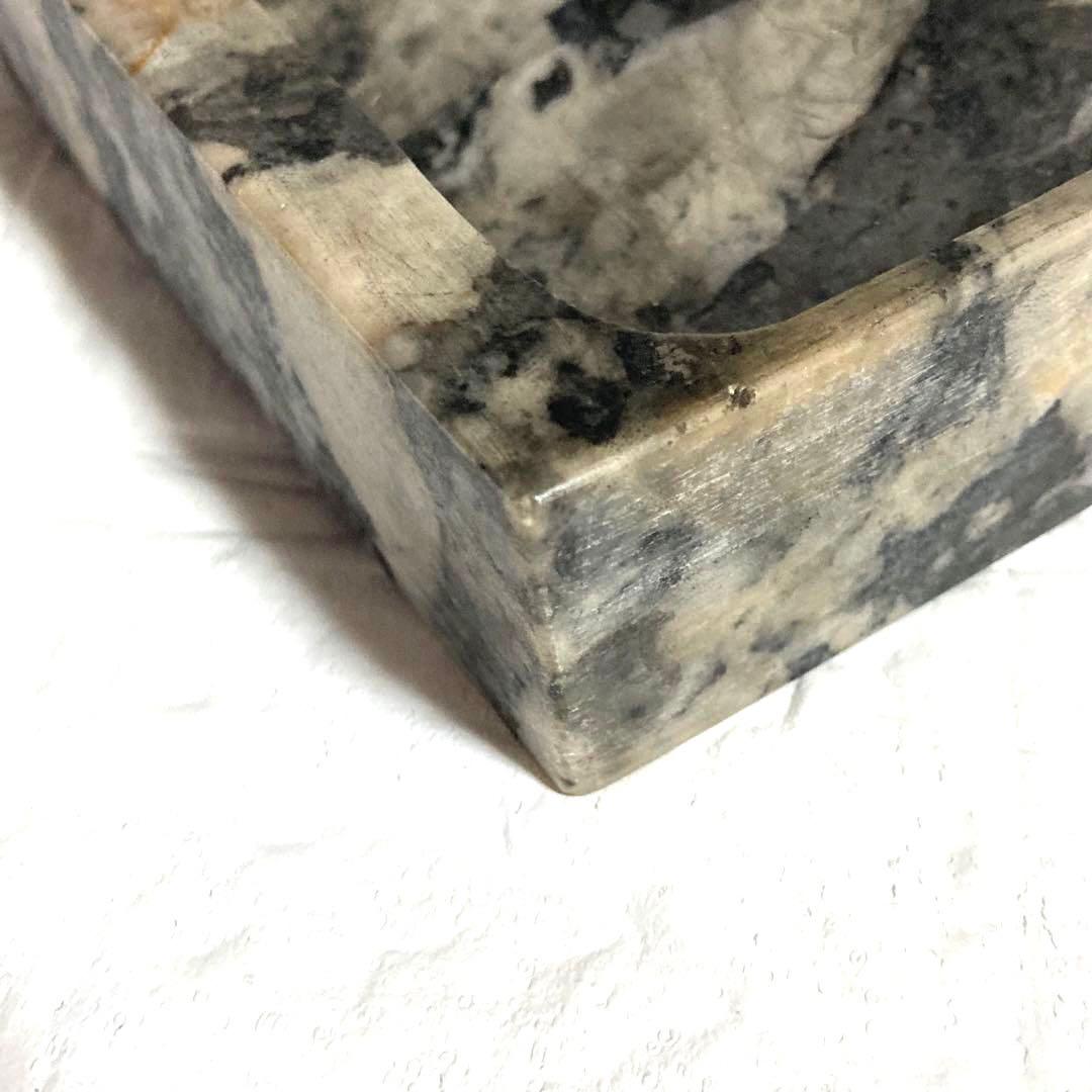 豆斑玉石の古硯　豆斑美石　硯　3点足