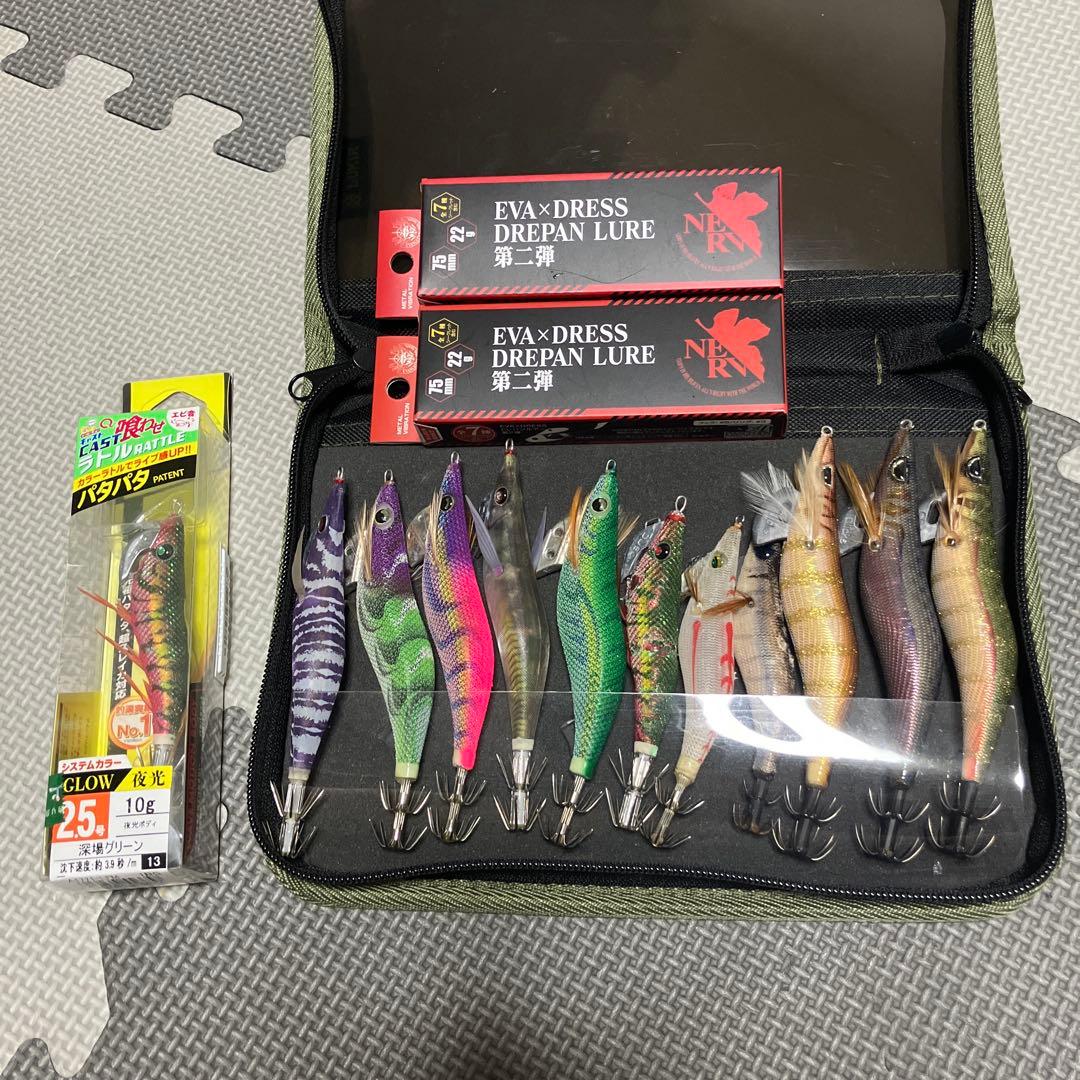 シーバスルアーエギ小物ワームセット