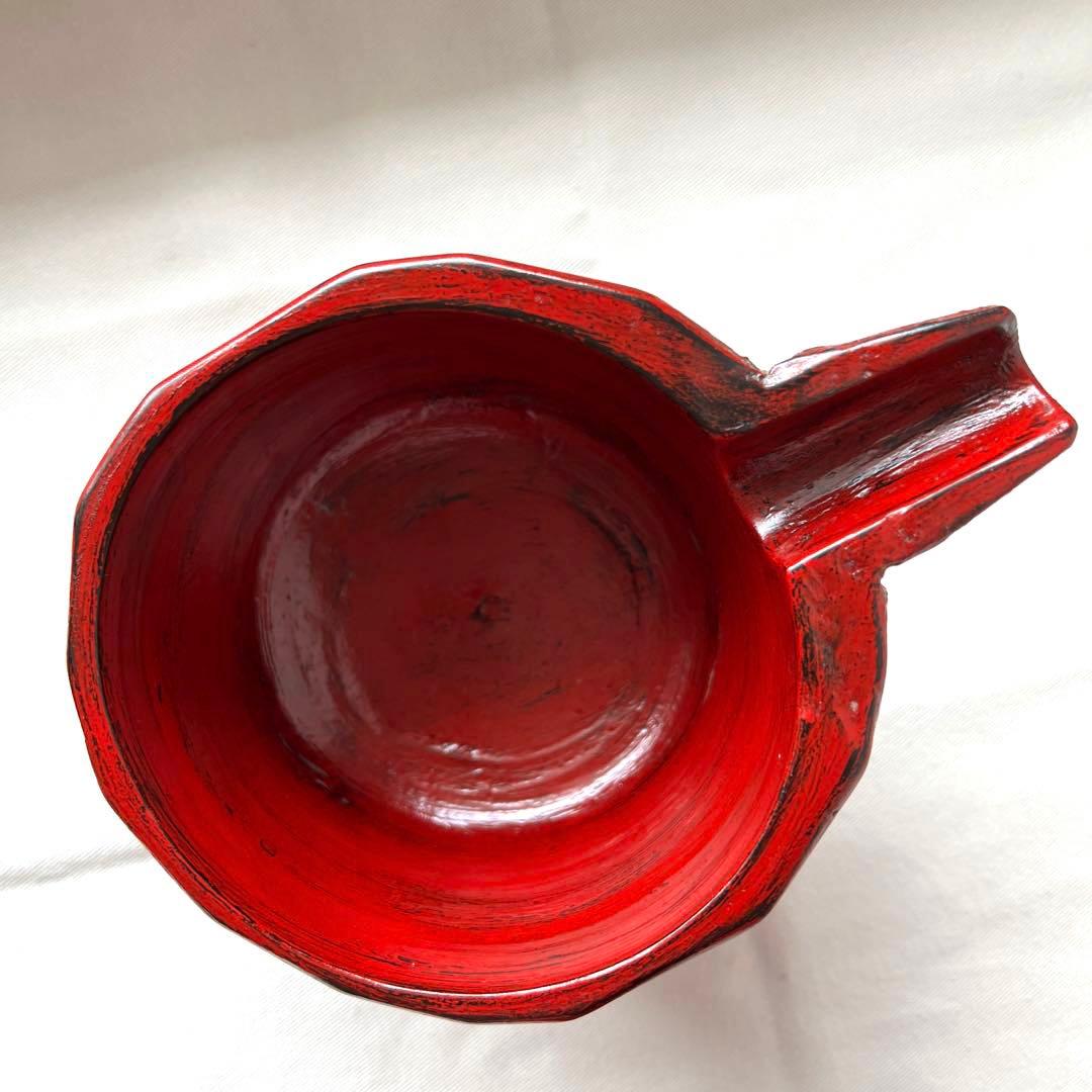 大藏達雄　根来塗り　片口　ぐい呑み　漆器　酒器　徳利　お猪口