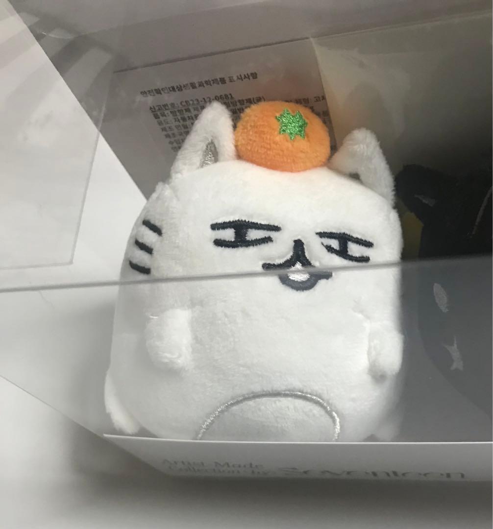 SEVENTEEN JUN 猫　ぬいぐるみキーホルダー3個セット　新品未開封品