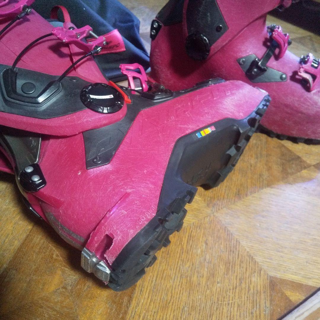 【美品】普段履き23.5ダイナフィットDYNAFITスキーブーツバックカントリー