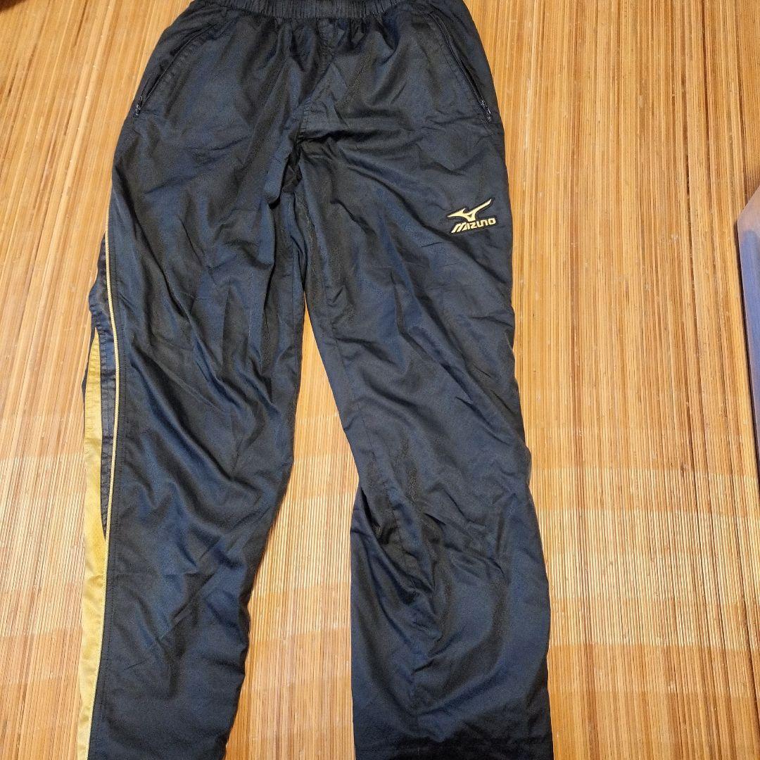 Mizuno Pro 野球ウェア セット Lサイズ ネイビー/ゴールド