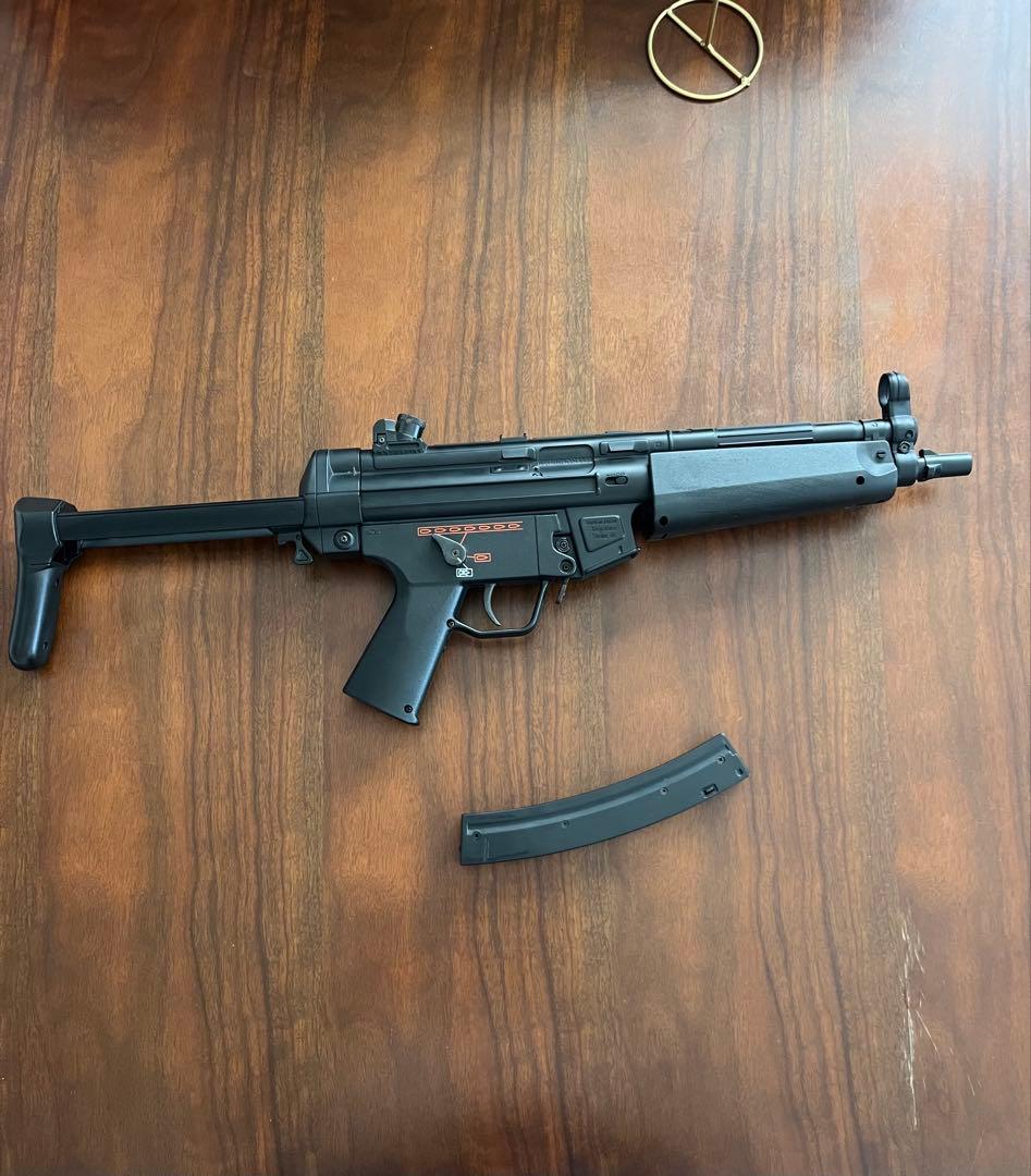 東京マルイ カスタム品　H&K MP5A5 電動ガン　金属ピニオンギア　軽量化