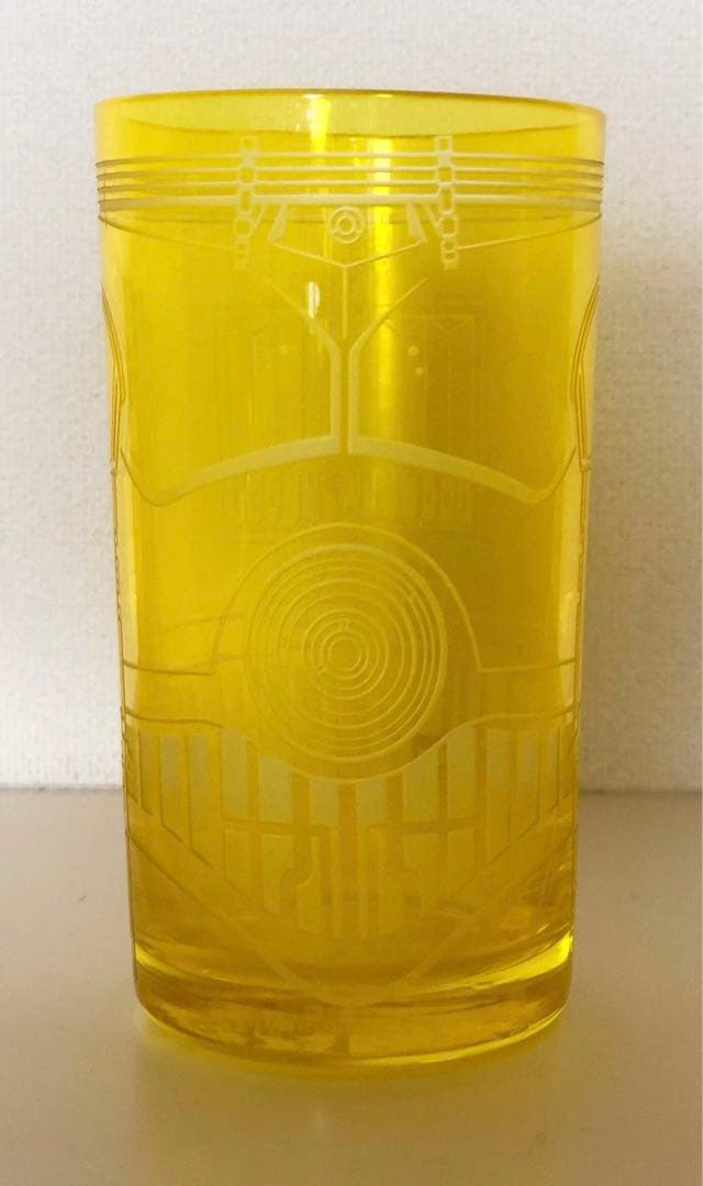 レア　STAR WARS 切子グラス　R2-D2 & C-3PO スターウォーズ
