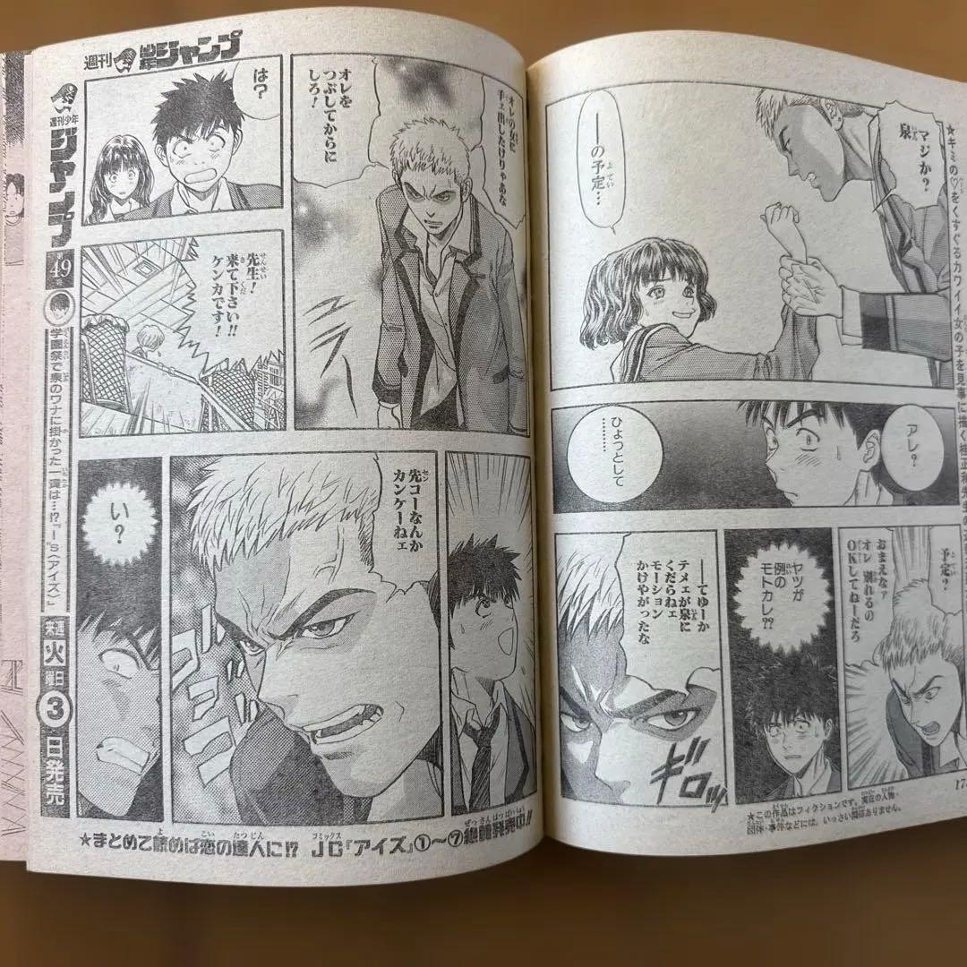 週刊少年ジャンプ 1998年48号 ROOKIES表紙＆巻頭カラー 森田まさのり
