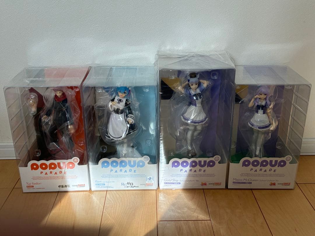 グッドスマイルカンパニー　POP UP PARADE フィギュア　4体セット