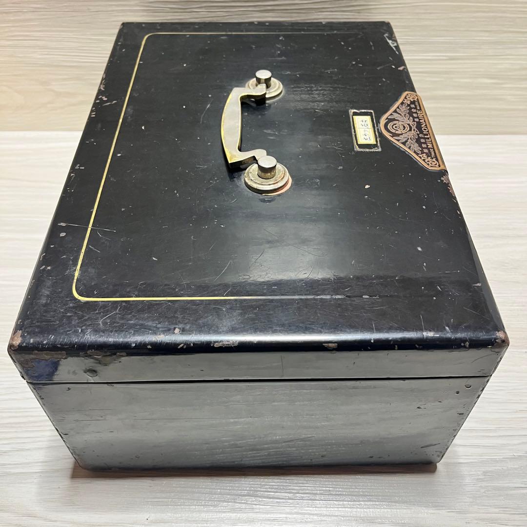 アンティーク　金庫　MILLIONAIRE Cash Box